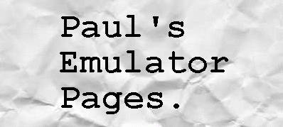 Paul's Emulator Pages